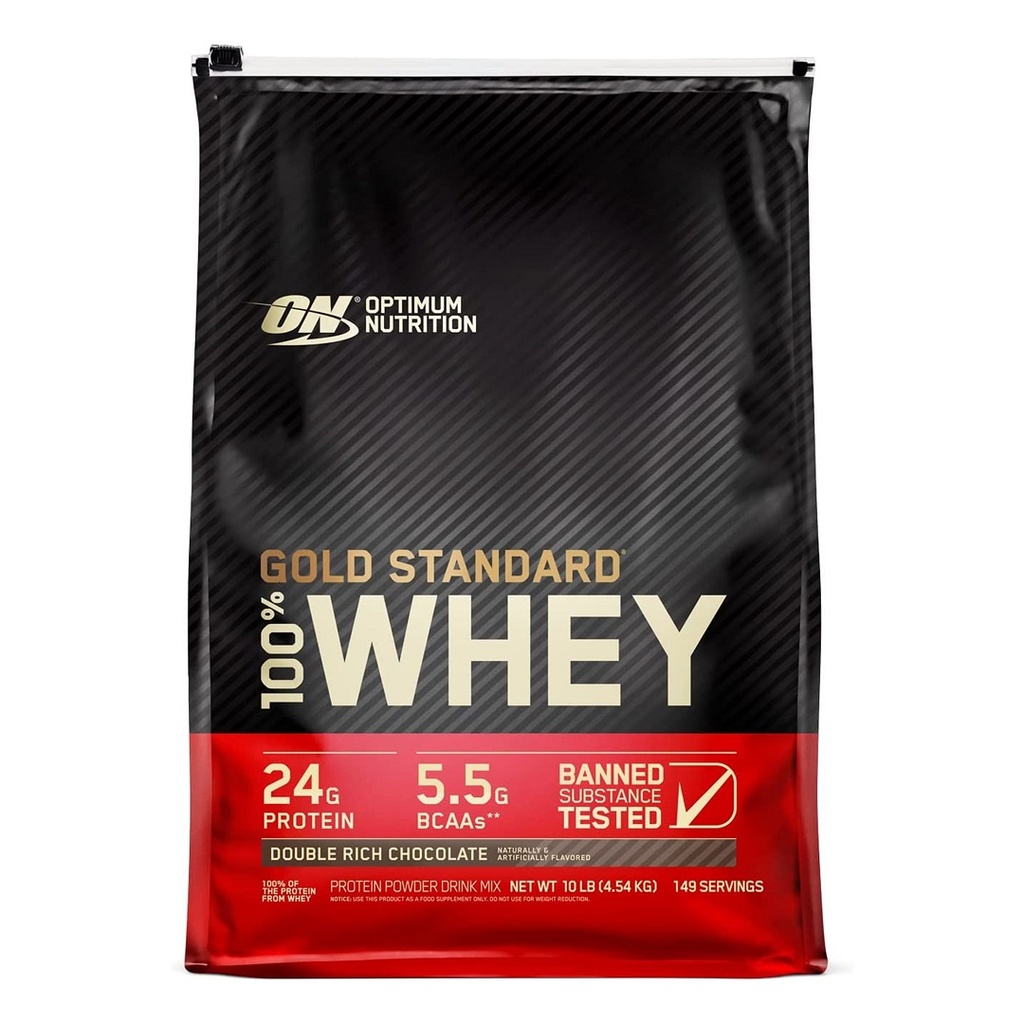 GOLD STANDARD 100% WHEY(10 LBR) CHOCO